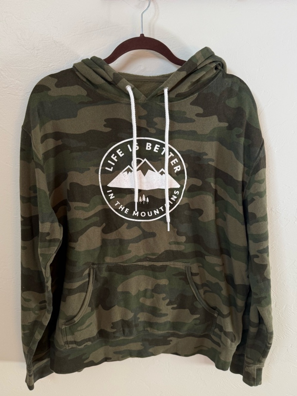 Montana Scene Life Is Better Camo Hoodie